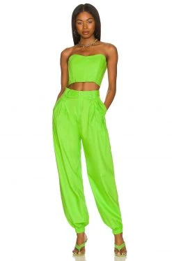 L'Academie Ember Corset In Lime Green -L Academie Shop LCDE WS841 V4