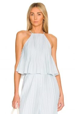 L'Academie Elin Top In Baby Blue