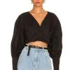 L'Academie The Angeline Top In Black